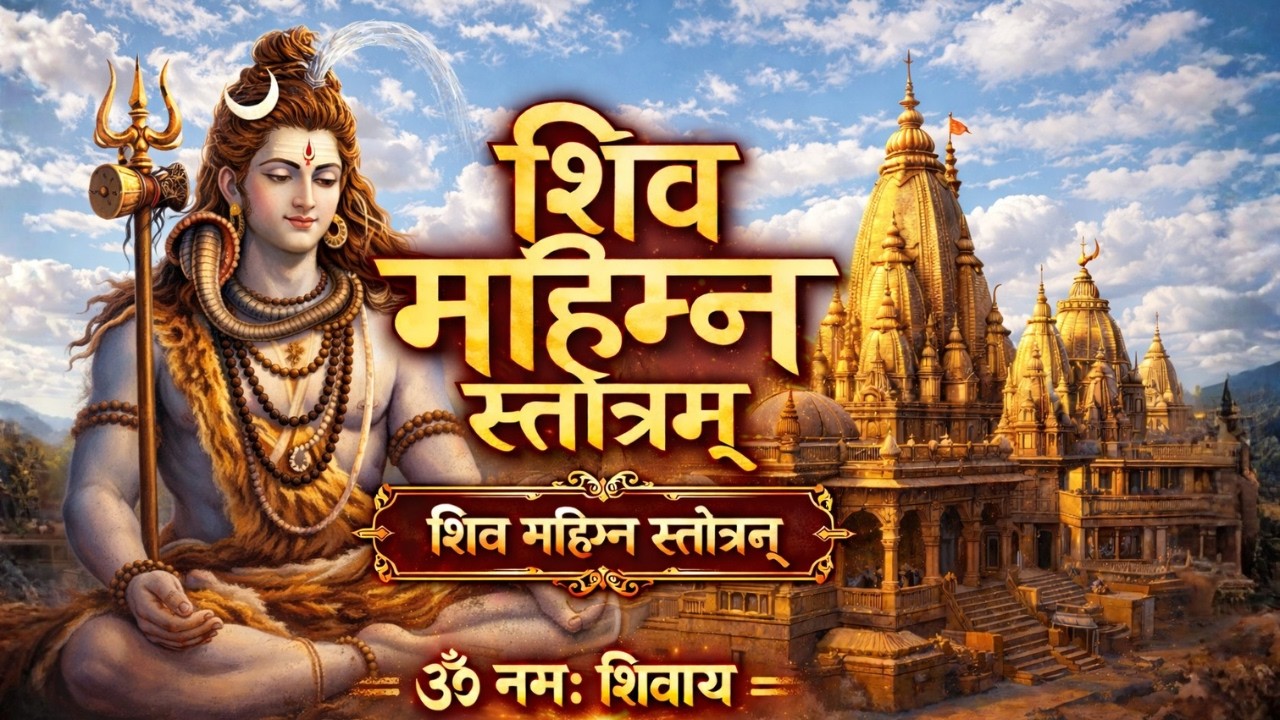 Shiv Mahimna Stotram | शिव महिम्न स्तोत्रम् | Powerful Shiva Stotra | Lord Shiva Bhakti