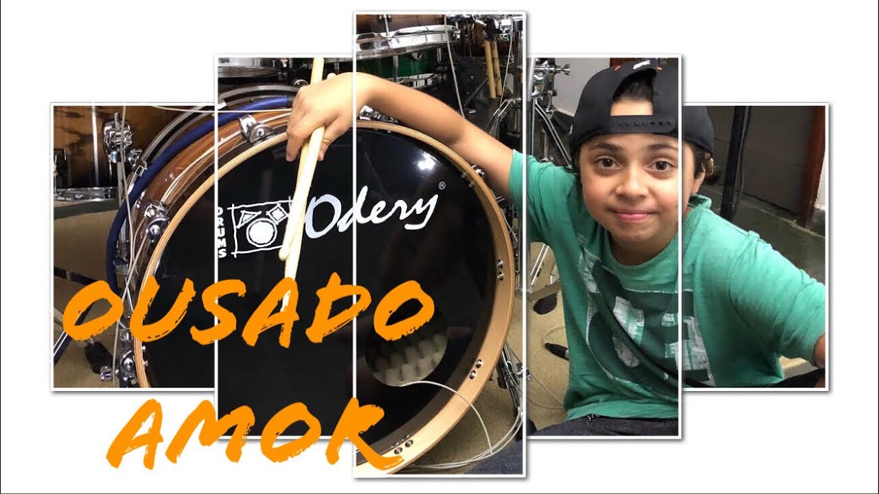 Minha bateria nova - Odery (Ousado Amor - Drum Cover) Pierre Maskaro