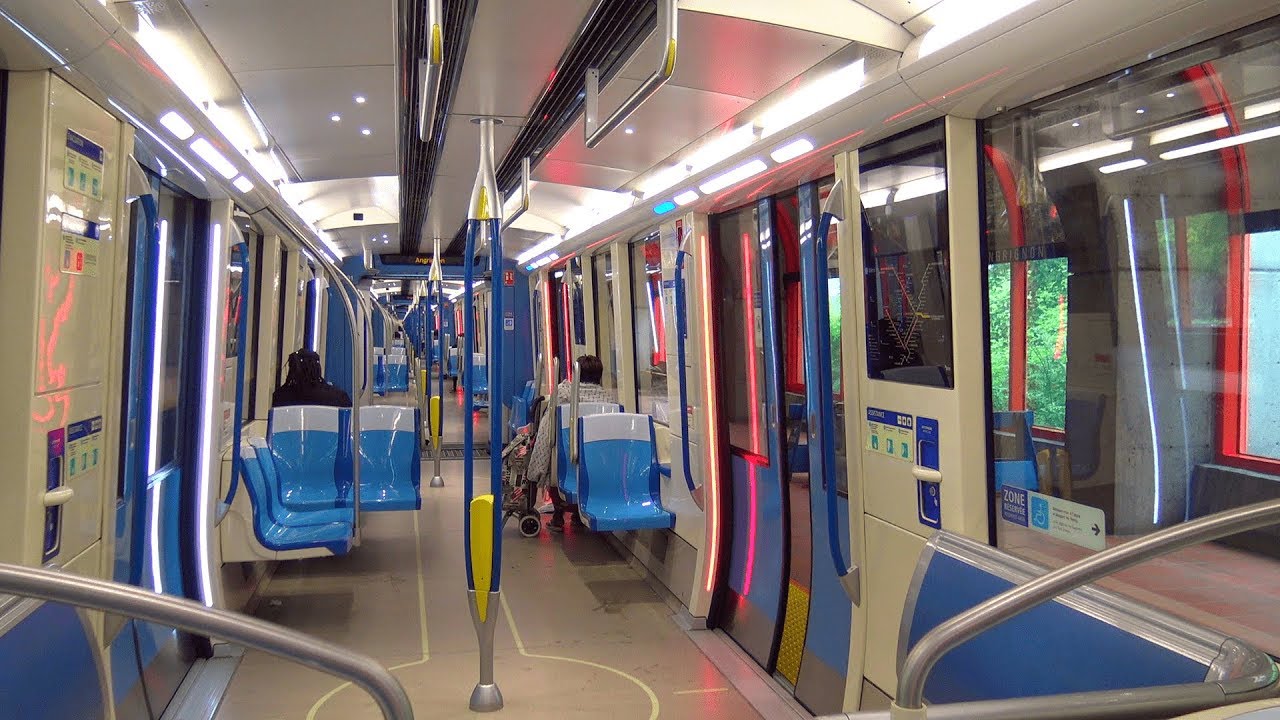 Montreal Subway - On the Azur Train