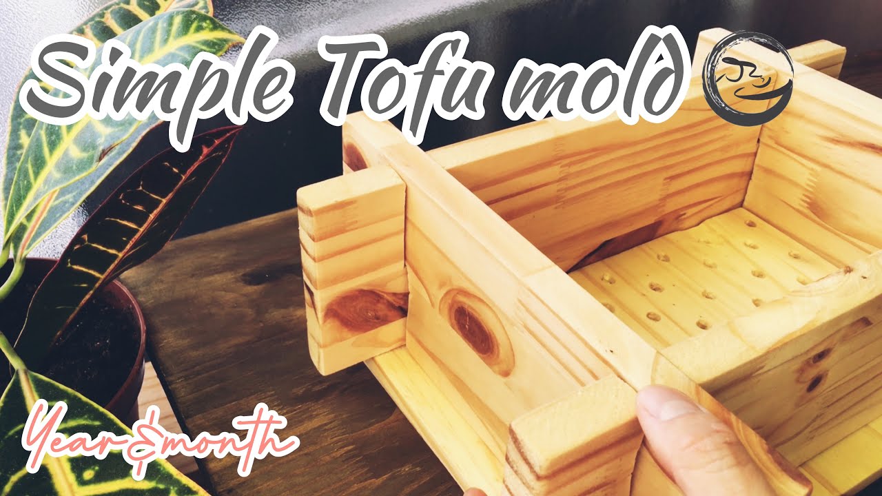 How to make tradition Tofu mold / tofu press ,wood Diy
