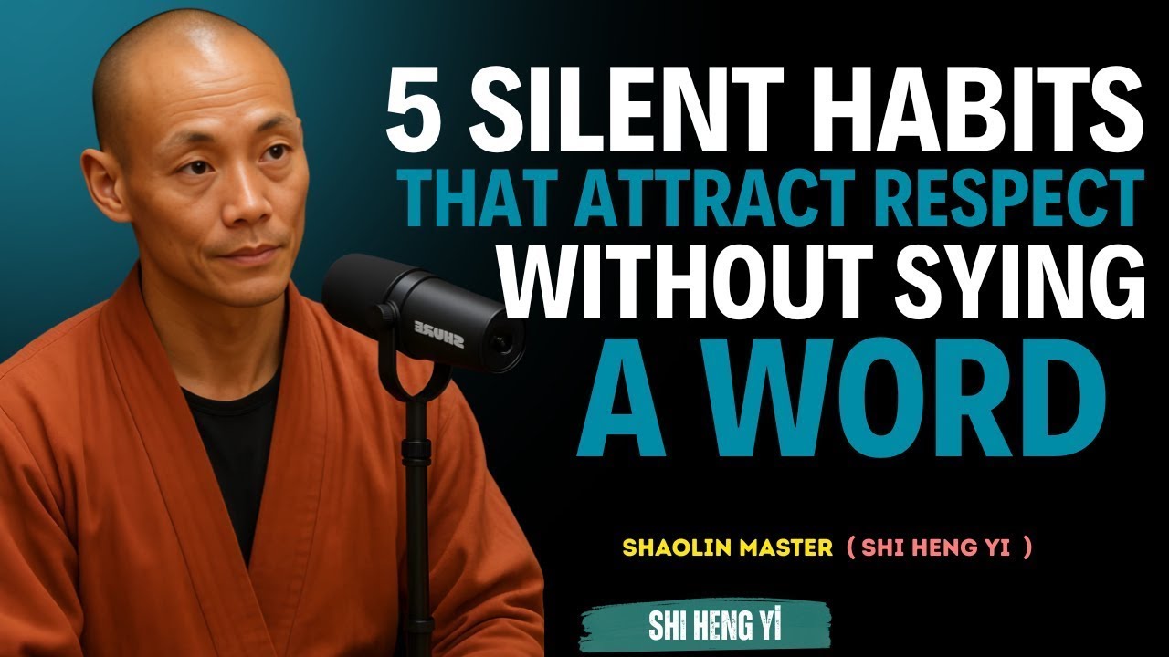 5 Silent Habits That Attract RESPECT Without Saying A Word | Master Shi Heng Yi | Unspoken Power