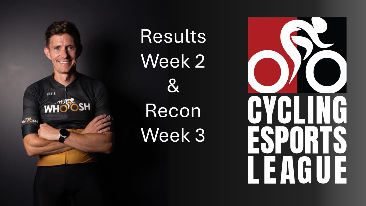 MyWhoosh Cycling Esports League - Results Stage 2 &  Review Stage 3