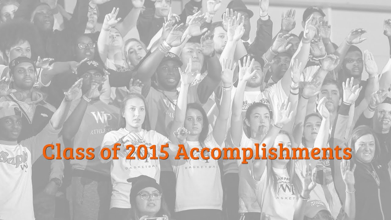 2014-15 WP Senior Student-Athlete Highlights
