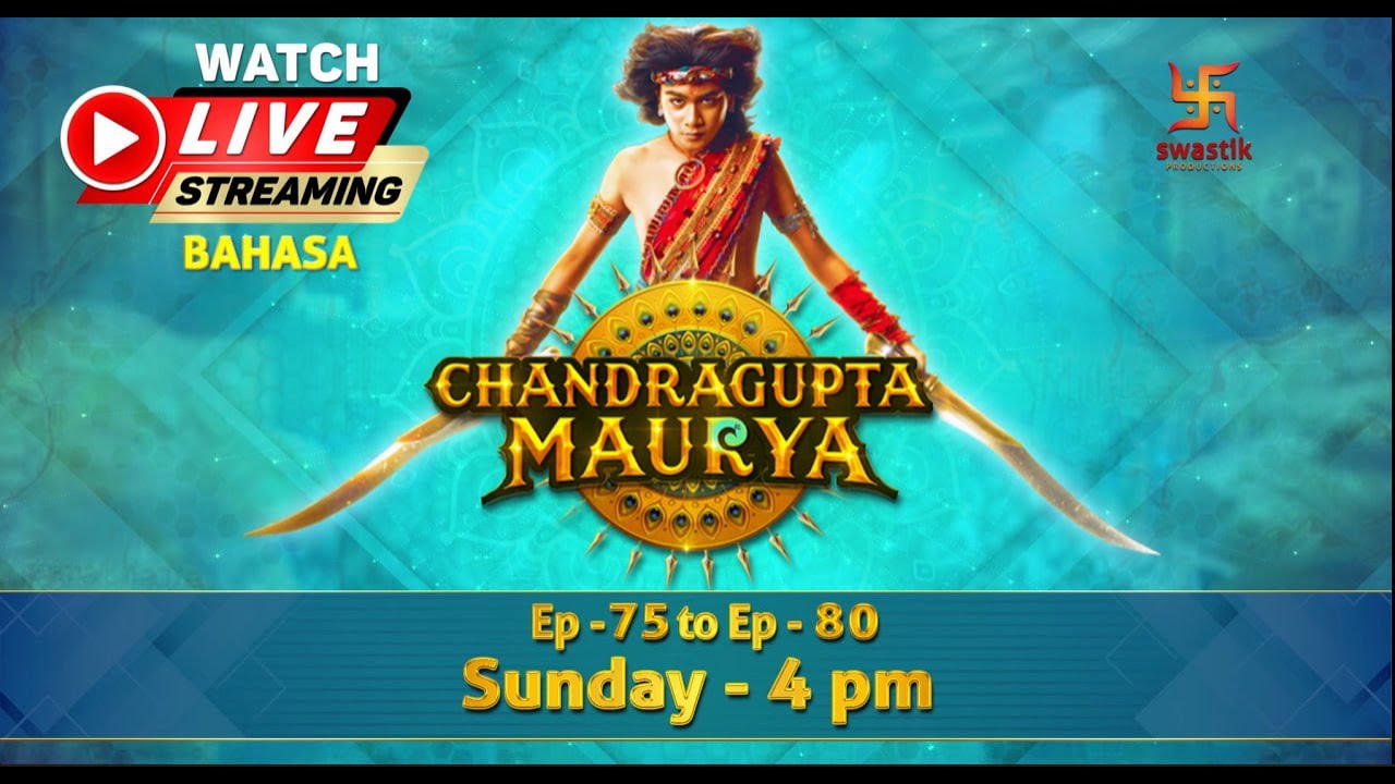 Chandragupta Maurya | Part - 13 | Bahasa  | LIVE | Swastik Production India