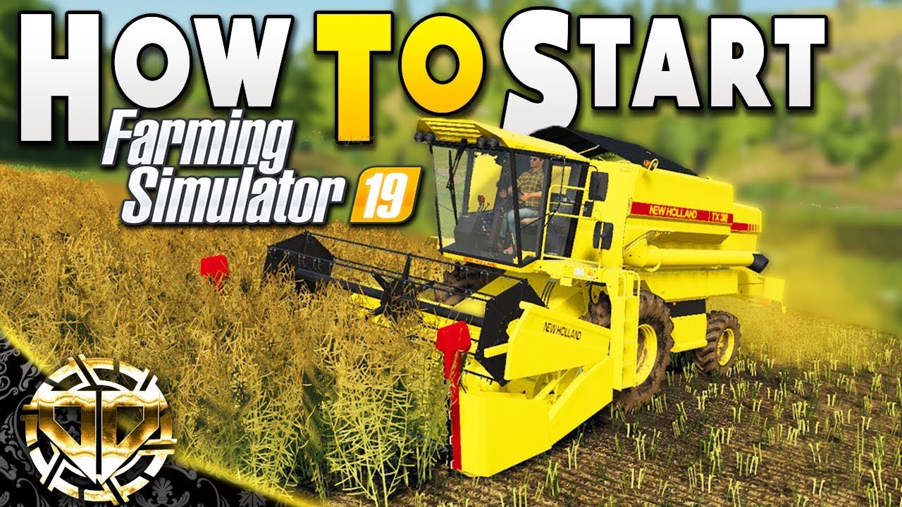 FIRST LOOK : Starting the Farm : Farming Simulator 19 Gameplay : Ravenport EP 1