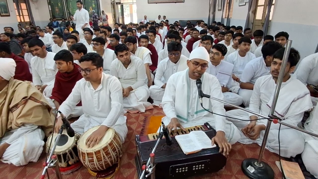 Special Puja for H.S. Examinees at Assembly Hall (Senior Section) was performed today 08.02.2026.
