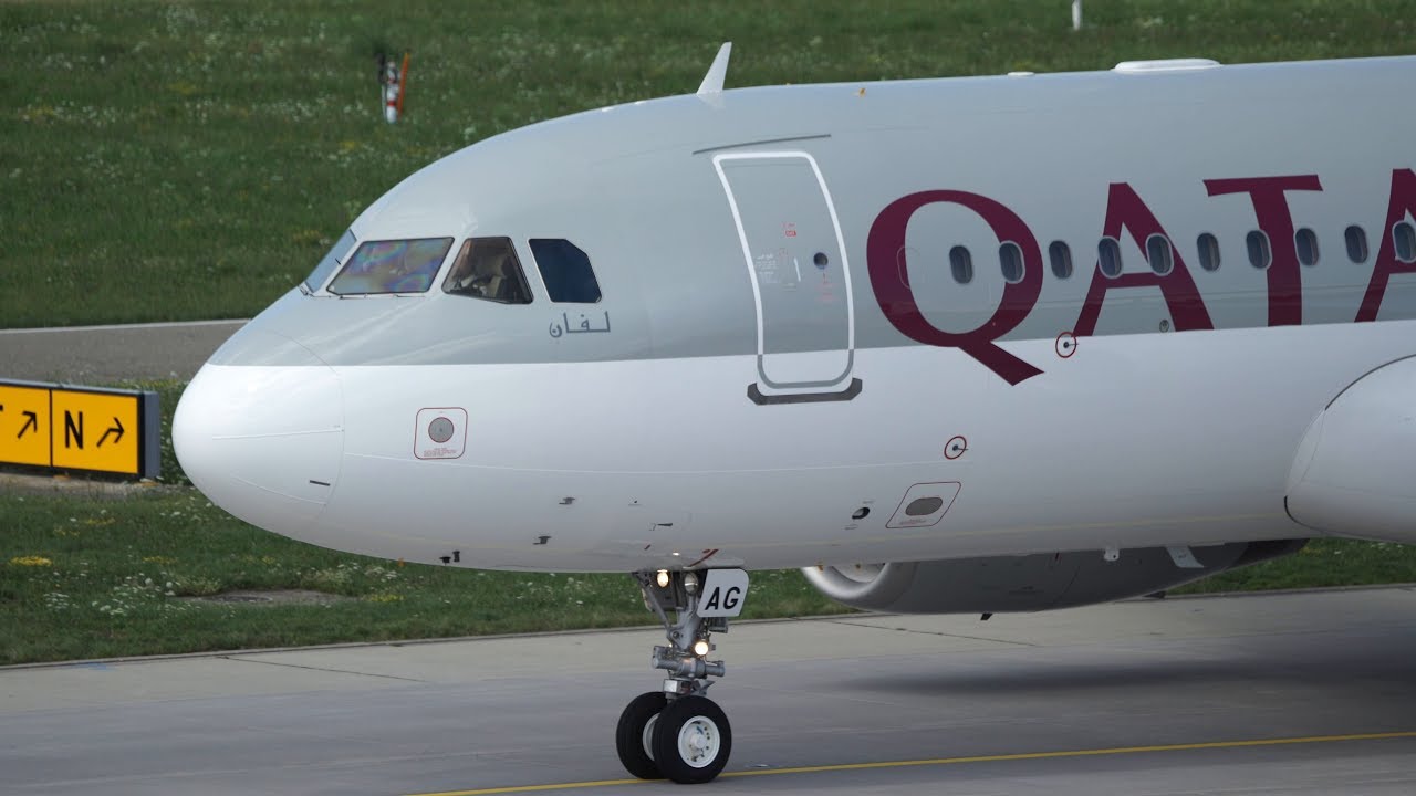 Airbus A320 а/к Qatar Airways | Москва - Доха