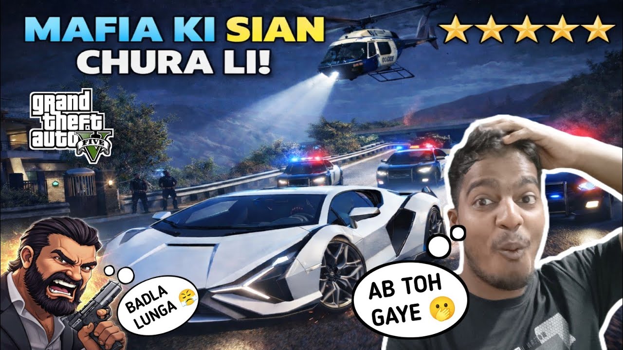 Mafia Se Panga! Uski SIAN Chura Li 😈 | GTA V Hindi #1