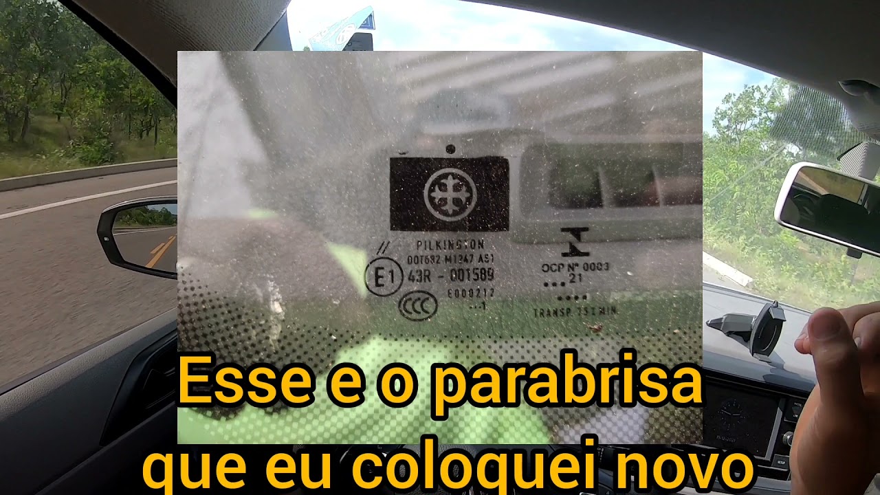 Parabrisa do meu polo trincou, coloquei um paralelo será se valeu apena?