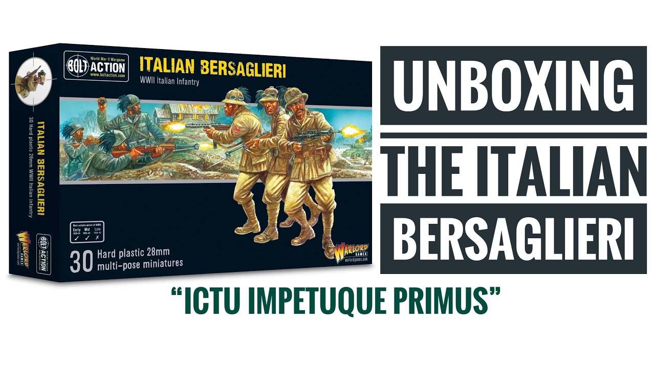 Unboxing: Italian Bersaglieri (Warlord Games)