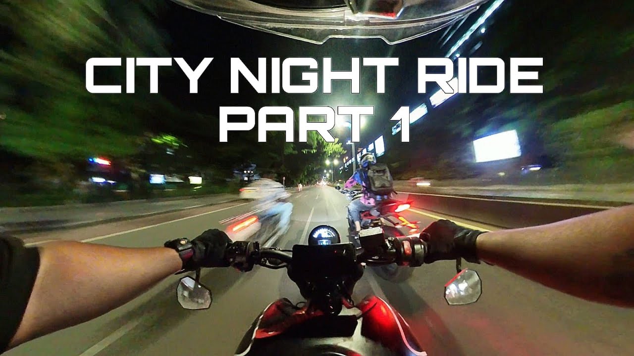 City Night Ride - India ( PART 1) | Triumph Trident & Street Triple RS