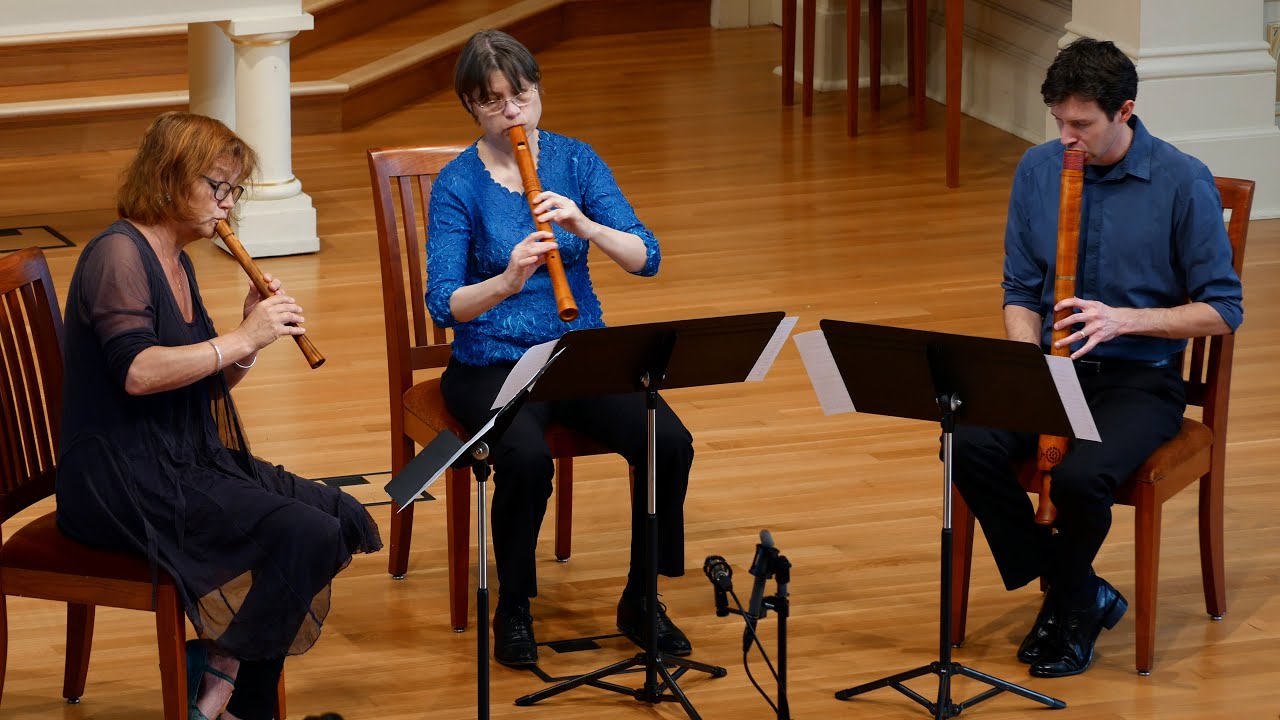 Jacob Obrecht: Tandernaken  | performed on renaissance recorders | Voices of Music 4K