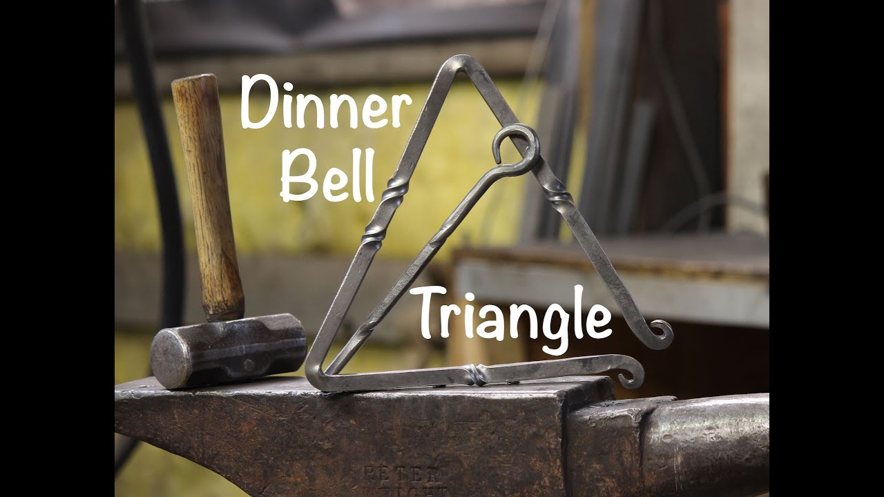 FORGING The Perfect DINNER BELL Triangle!!