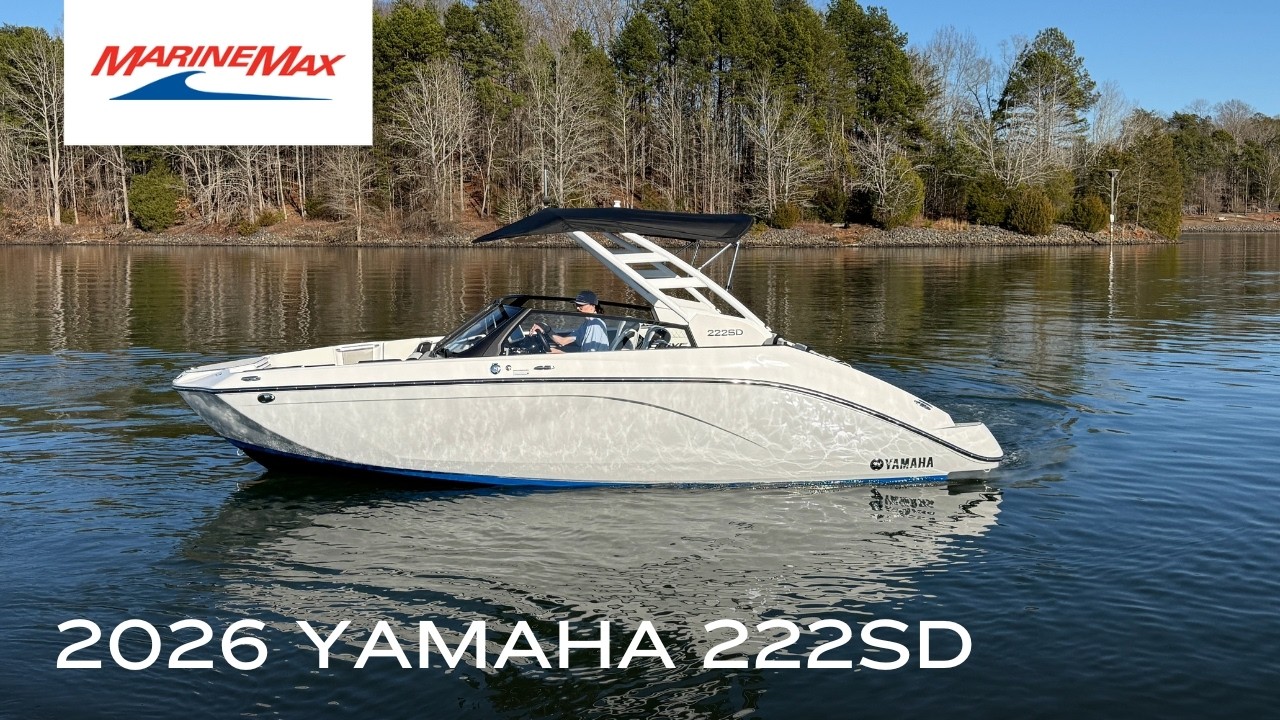 2026 Yamaha 222SD | Available Now at MarineMax Lake Wylie
