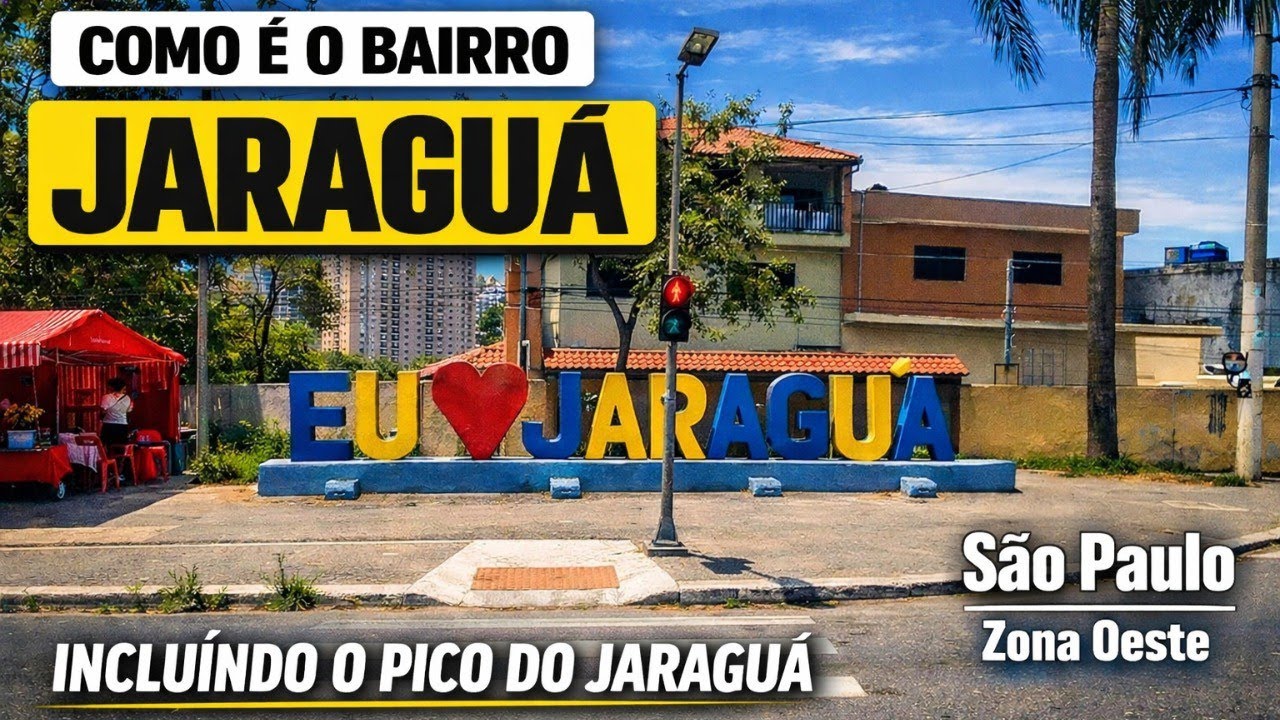 Bairro JARAGUÁ (z noroeste) SP, incluindo o PICO do JARAGUÁ!!!  show de bola 