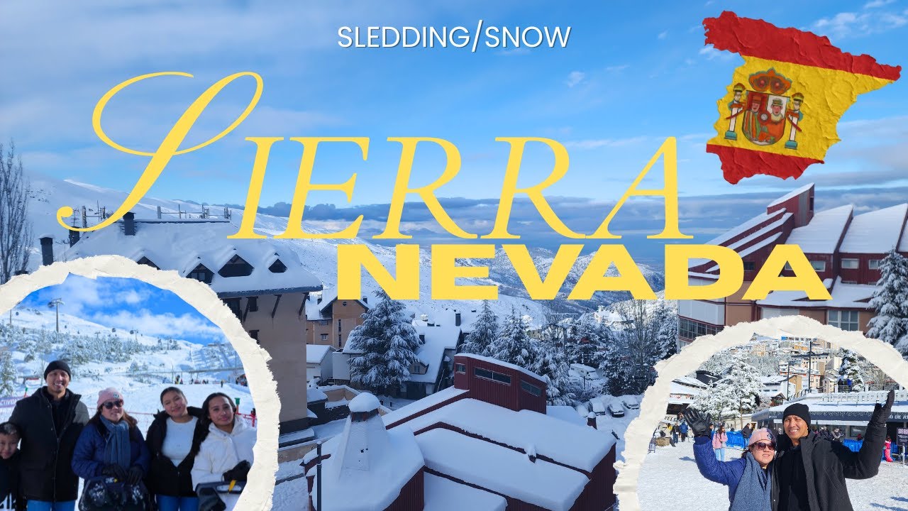 Sierra Nevada Spain, From Sand to SNOW on Christmas Day ❄️😱