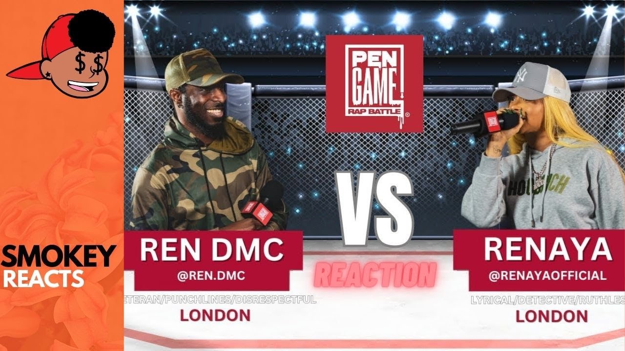 REN DMC Vs RENAYA | PenGame Rap Battle 2023