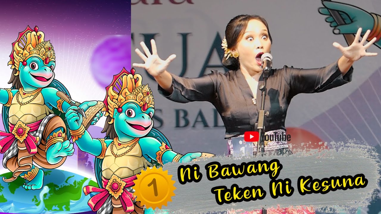 LOMBA MESATUA BALI PROVINSI BALI BULAN BAHASA BALI VII 2025  no 1 SATUA NI BAWANG TEKEN NI KESUNA