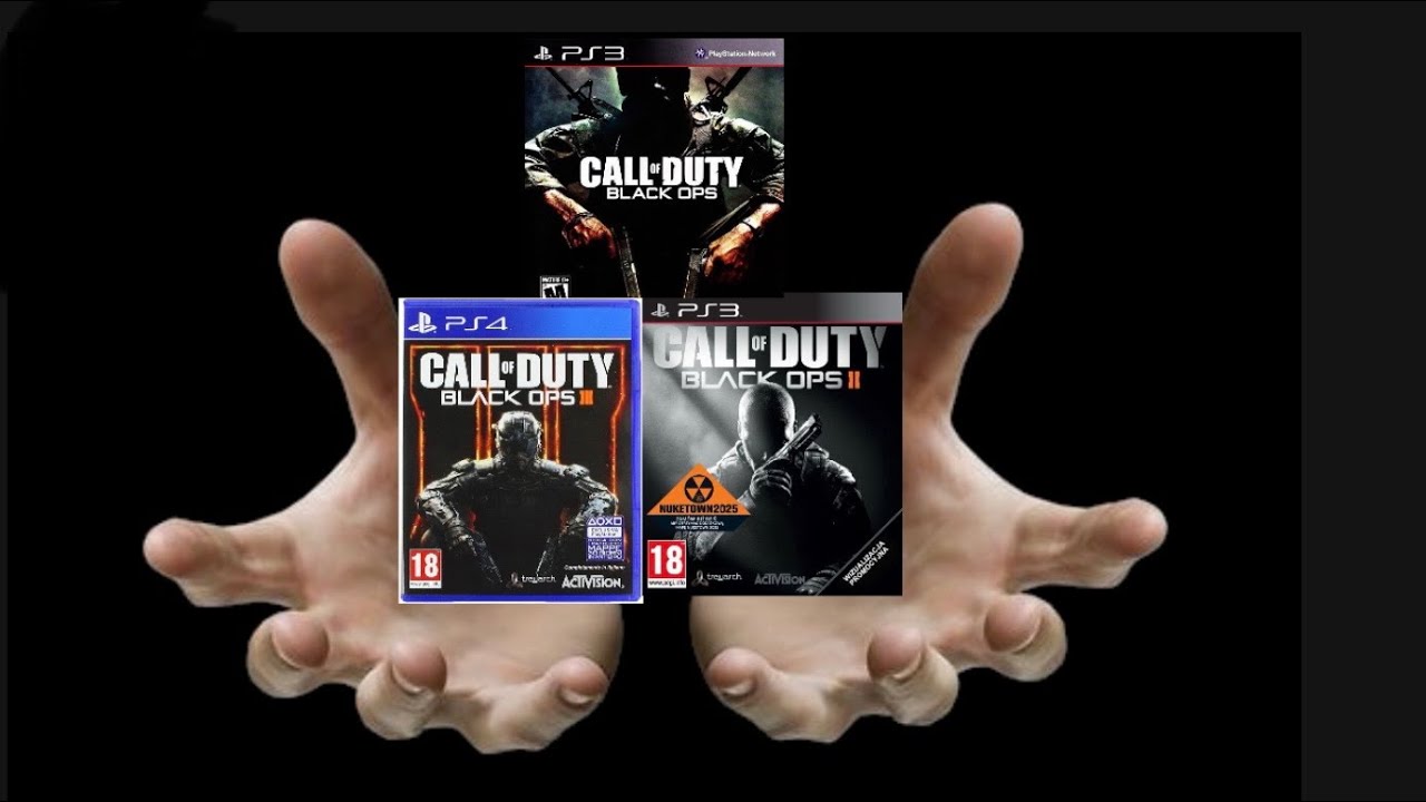 افضل ثلاثية call of duty  من ناحية زومبي و ملتي ابلير 