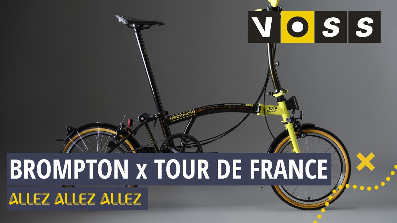 Brompton x Tour de France: Zwei limitierte Editionen (Deutsch)