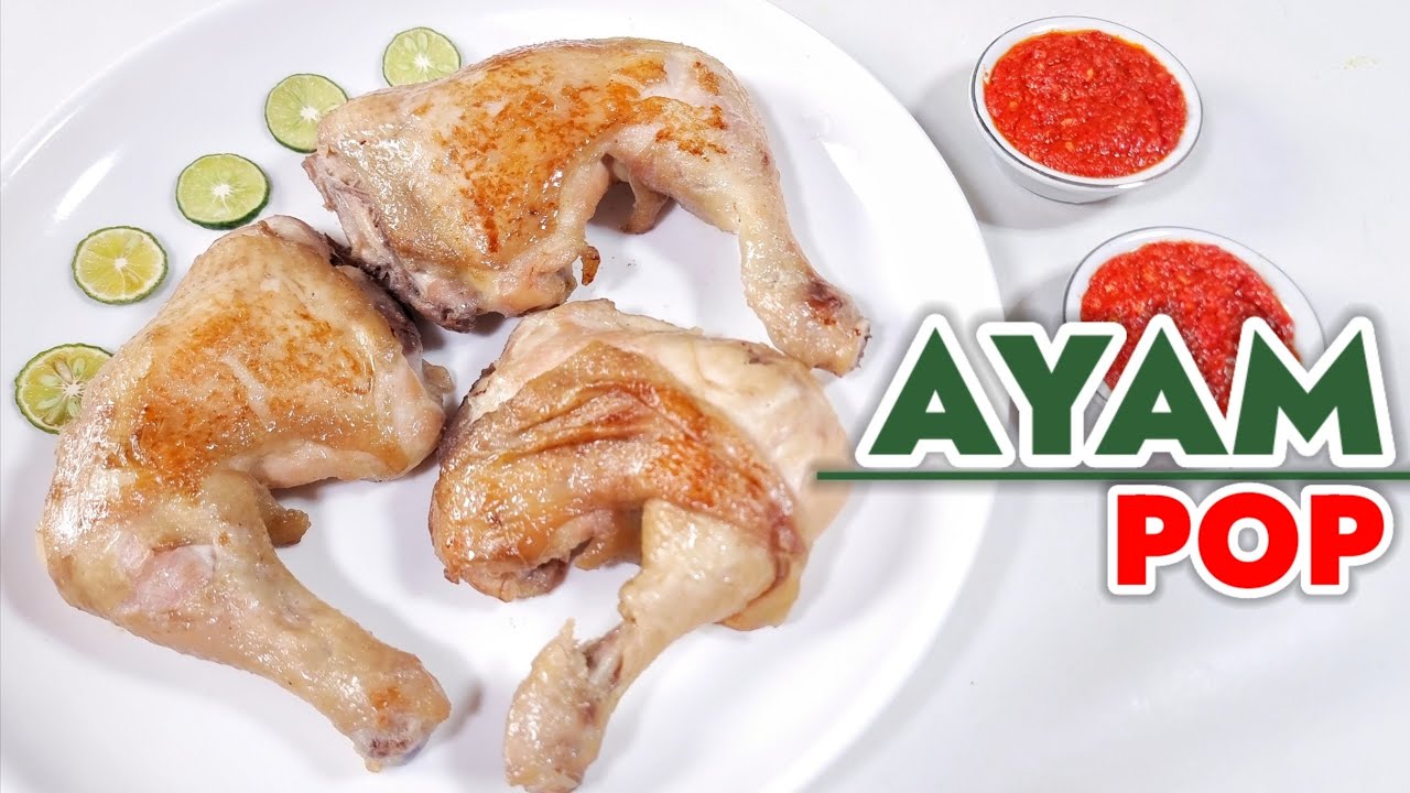 MASAKAN AYAM KHAS PADANG  -- RESEP AYAM POP ENAK GURIH ADA MANISNYA