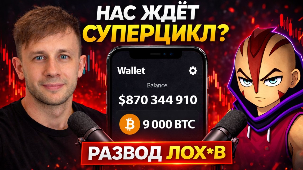 КРИПТА В 2026 ОБНУЛИТСЯ? АЛЬТКОИНЫ С ПОТЕНЦИАЛОМ X10 | GOLDMAN TRADING