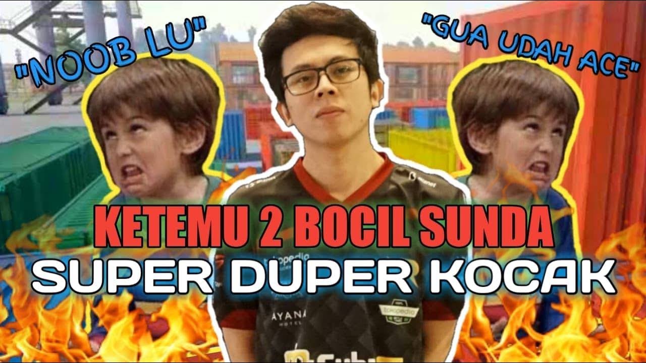 RANDOM SQUAD KETEMU 2 BOCIL SUNDA SUPER KOCAK !!! - PUBG MOBILE INDONESIA
