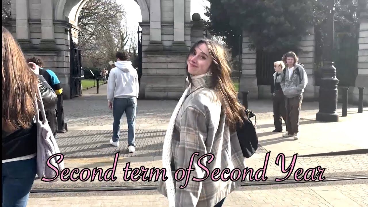 Dublin Diaries - 2nd term of second year 🎱🦭🌊🌸