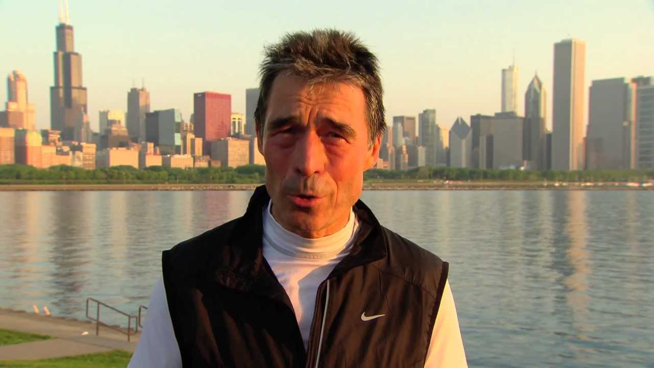 Early morning run in Chicago (NATO Secretary General's Blog)