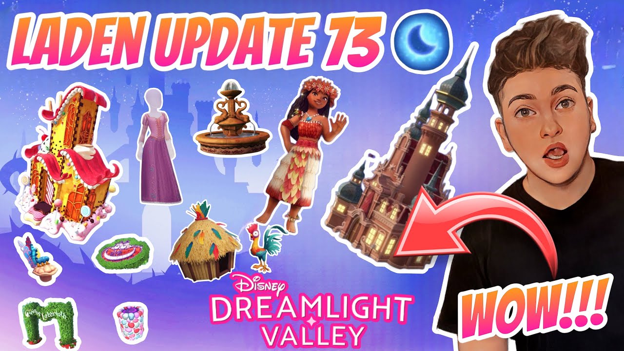 SCHÖNSTES SCHLOSS, RAPUNZEL & VAIANA Skin!!! 😍 | Alles GEKAUFT | Laden Udpate 73 | Dreamlight Valley