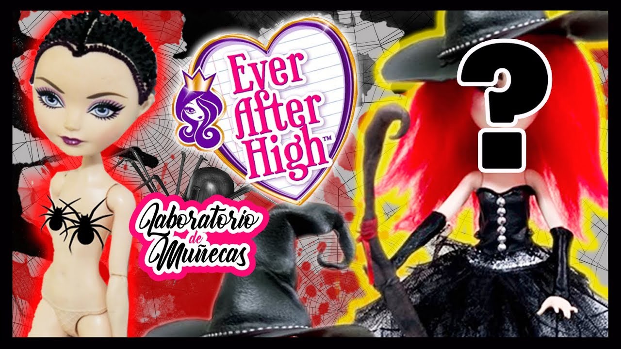 DE MUÑECA VIEJA A BRUJA DE HALLOWEEN - Laboratorio de Muñecas - Ever After High