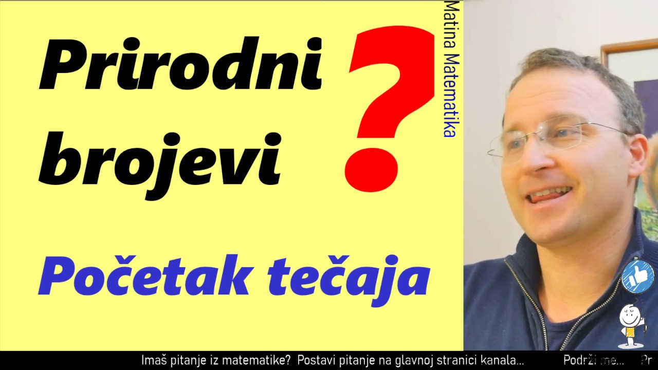 Prirodni brojevi - uvodna razmatranja