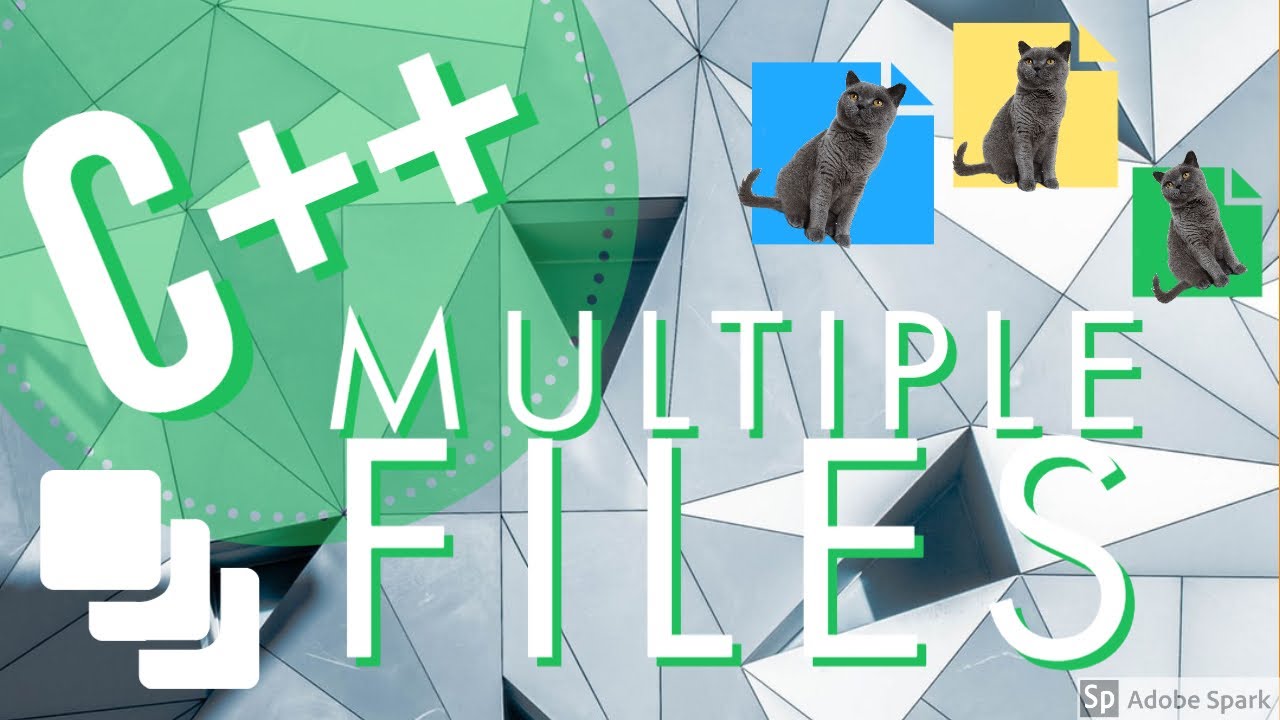 Modern C++ MULTIPLE FILES - Easy and in-depth explanation with examples using CLASSES!