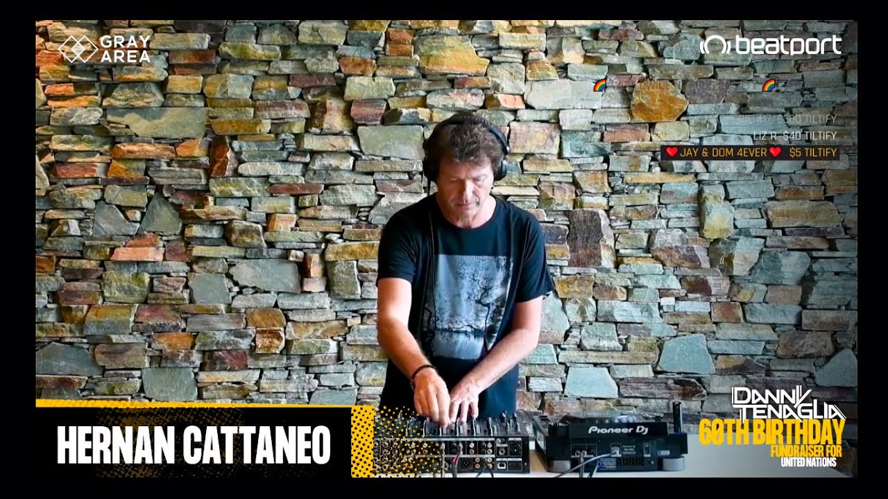 Hernan Cattaneo for Danny Tenaglia's 60th Birthday on Beatport Live