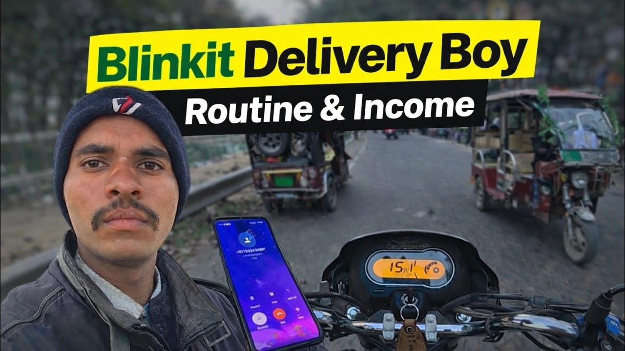 Blinkit Delivery Boy Daily Routine & Income | Bhagalpur Vlog #rideonbgp”