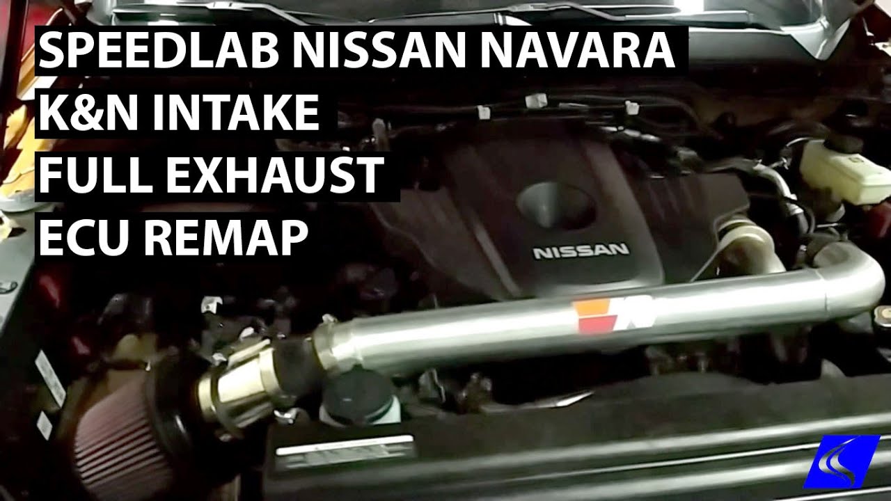 2018 Nissan Navara K&N Intake, Full Exhaust, ECU Remap