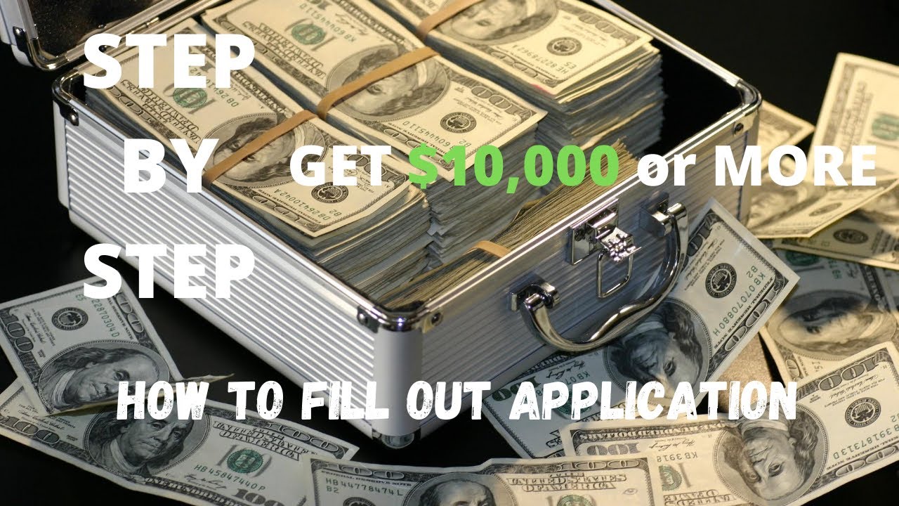 (Get $10,000 or More) How to fill out the SBA Disaster Loan Application Step By Step (Every Line)