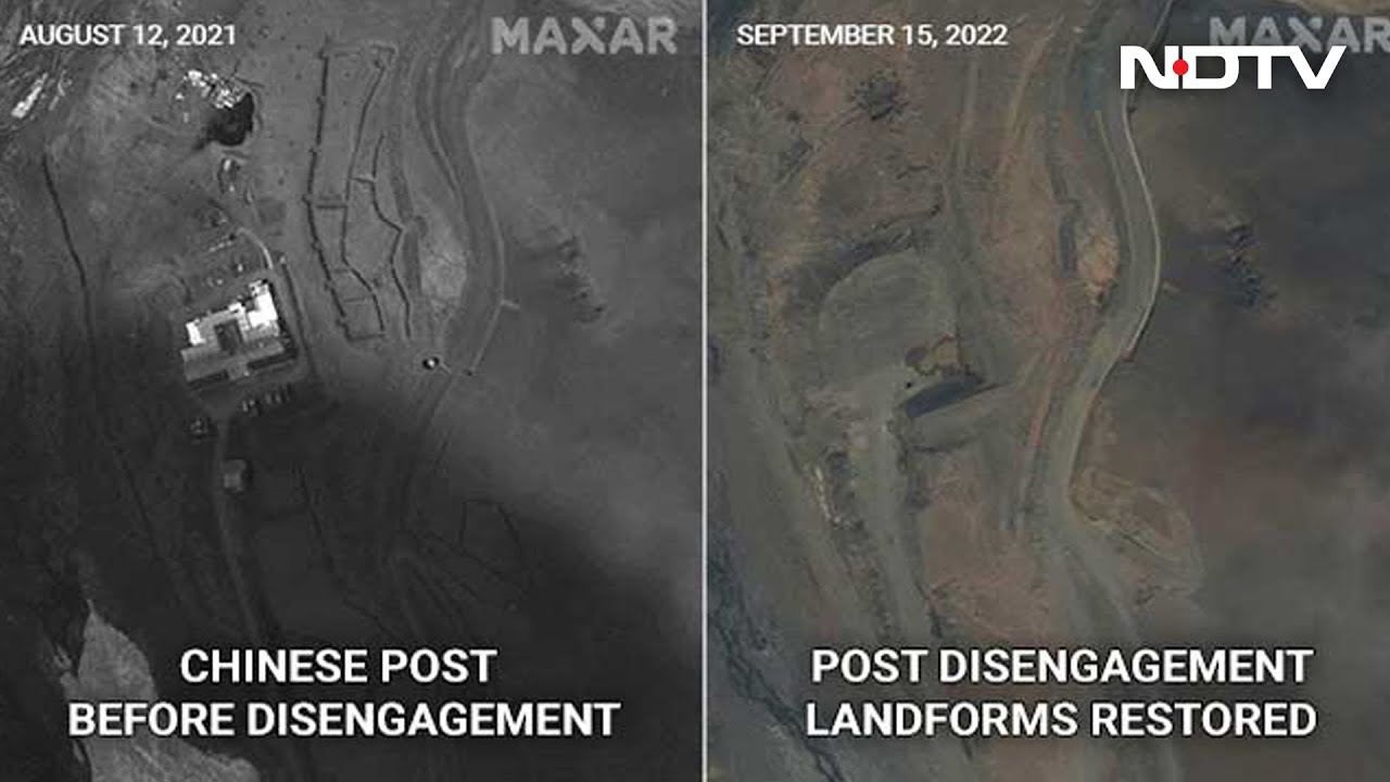 Pics Show China Had Huge Base, Fighting Positions At Ladakh Standoff Point