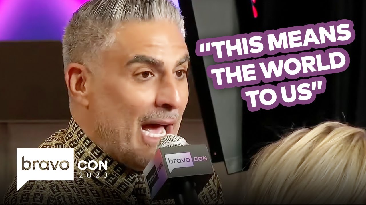 Reza Farahan on Why He Almost Missed the Bravo Pride Live Stage Event | BravoCon 2023 | Bravo