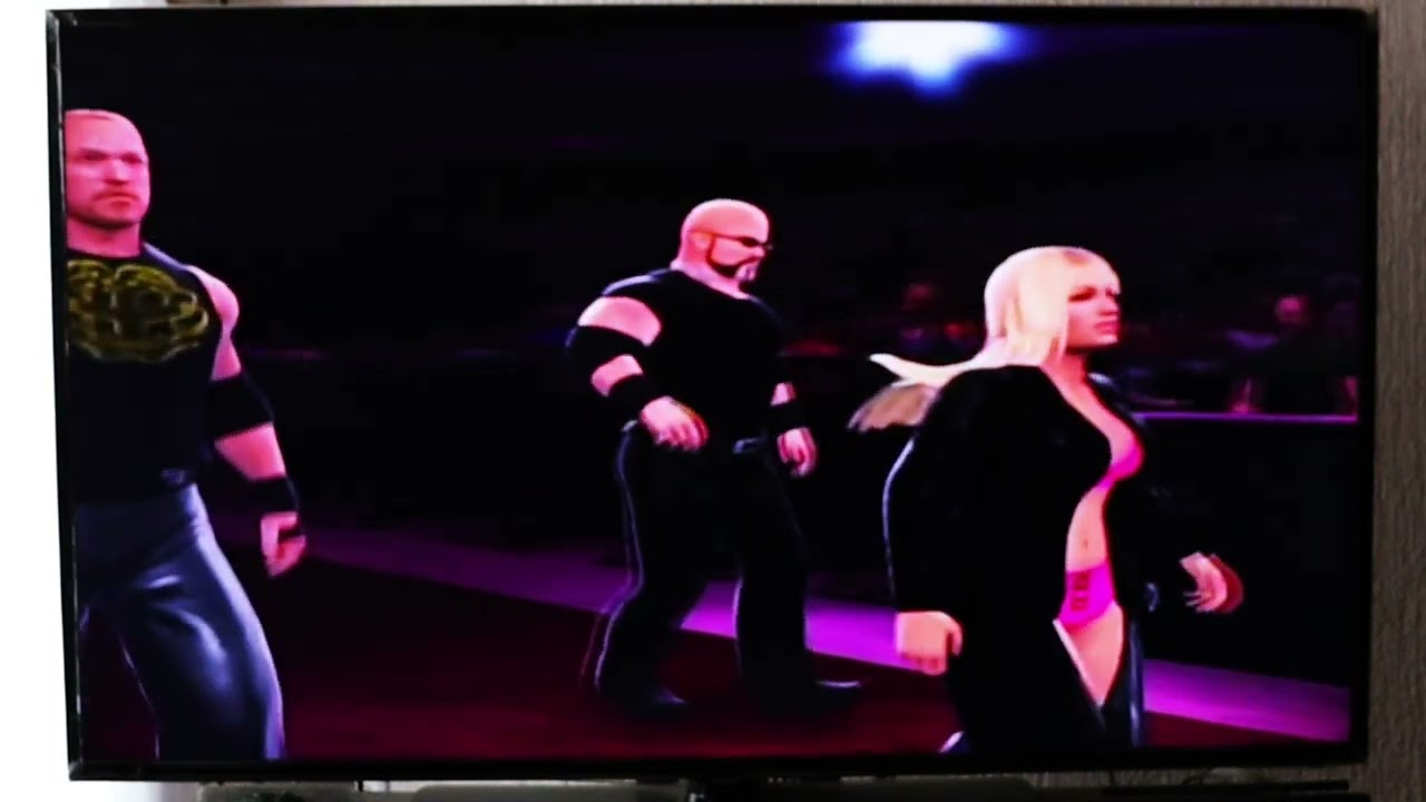 WWE Trish Stratus and T&A 1999 Entrance