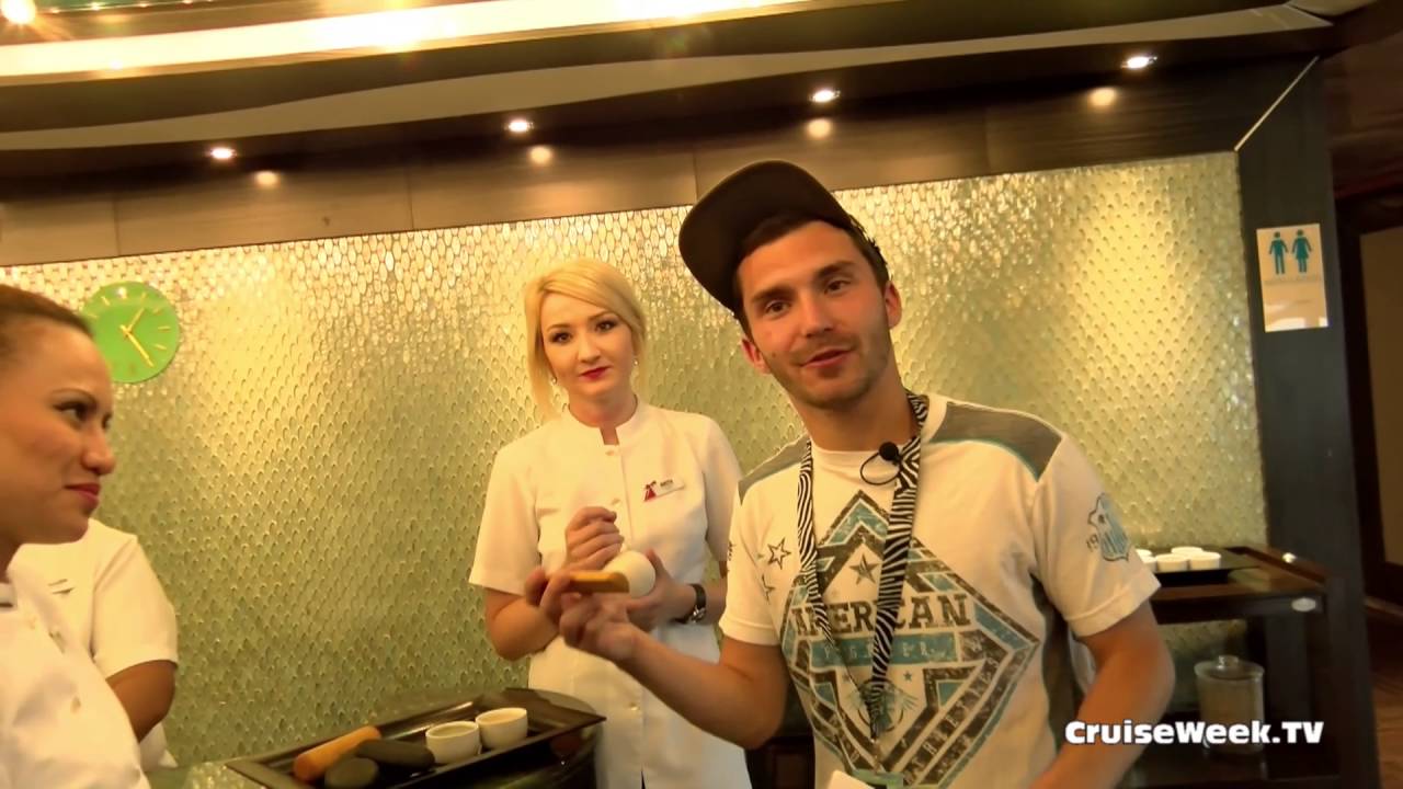 Carnival Magic Spa tour - CruiseWeek.TV