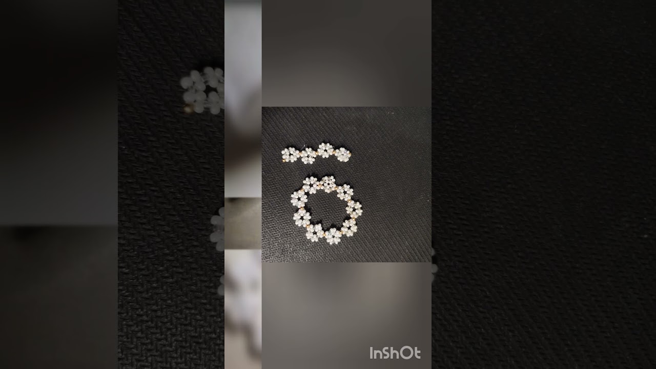 DiY-10 seed beads flower making easy..