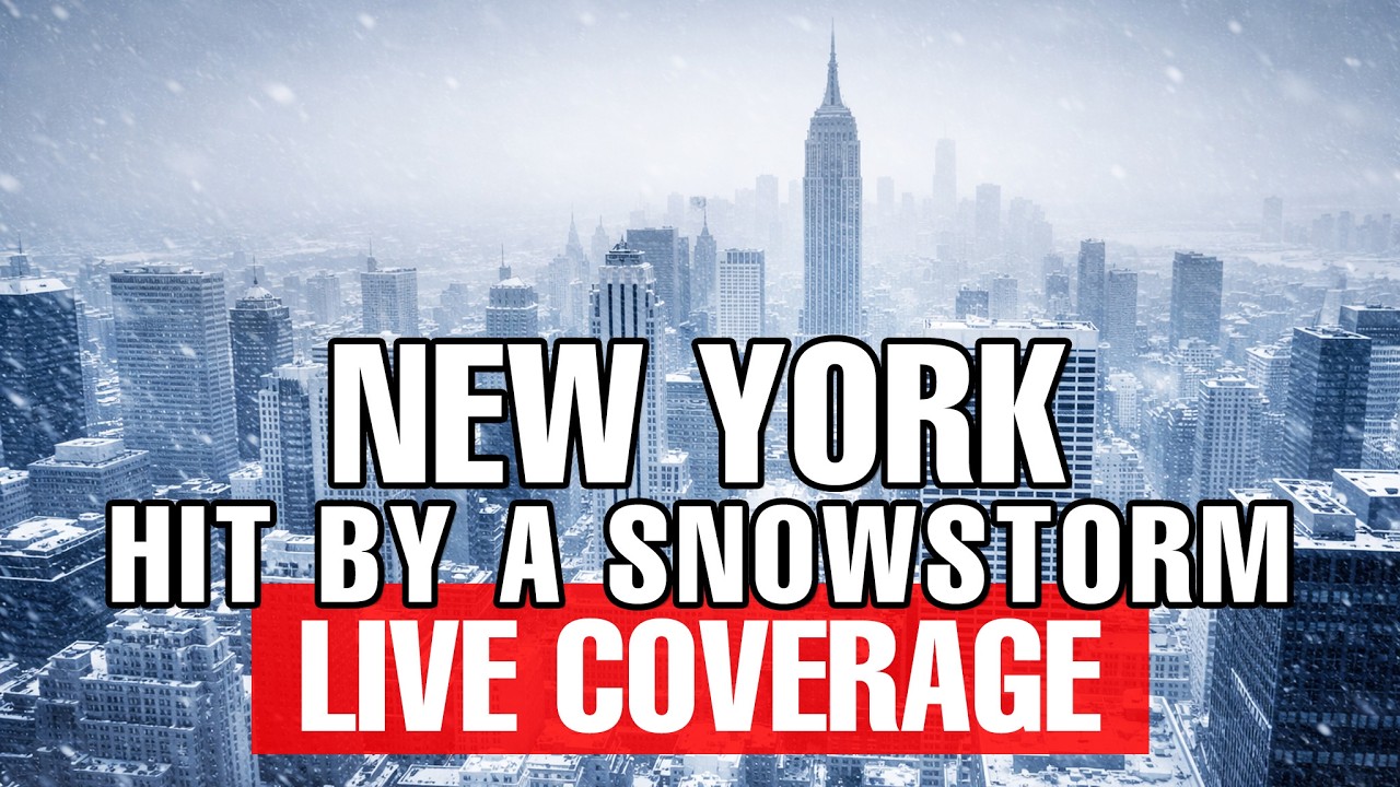 ❄️ New York is hit by a snowstorm. Follow our live coverage from Manhattan | SkylineWebcams