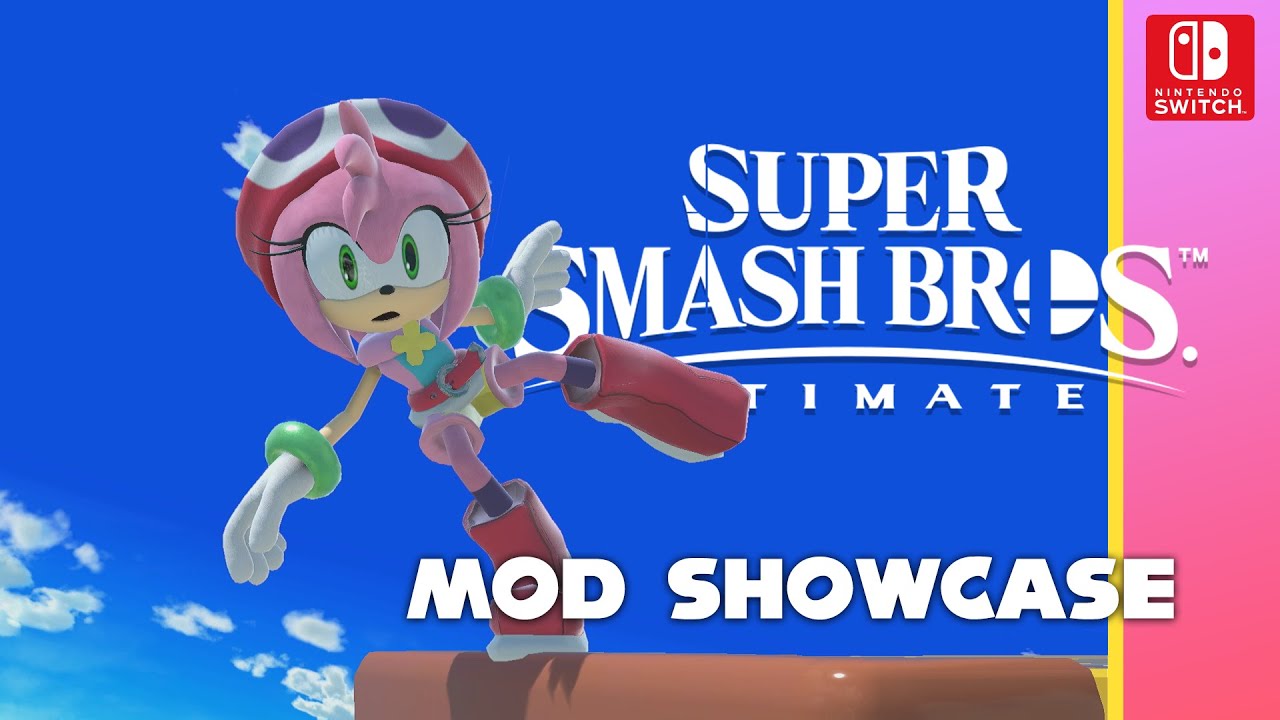 Amy Rose (Amitie) - Super Smash Bros Ultimate Mod Showcase