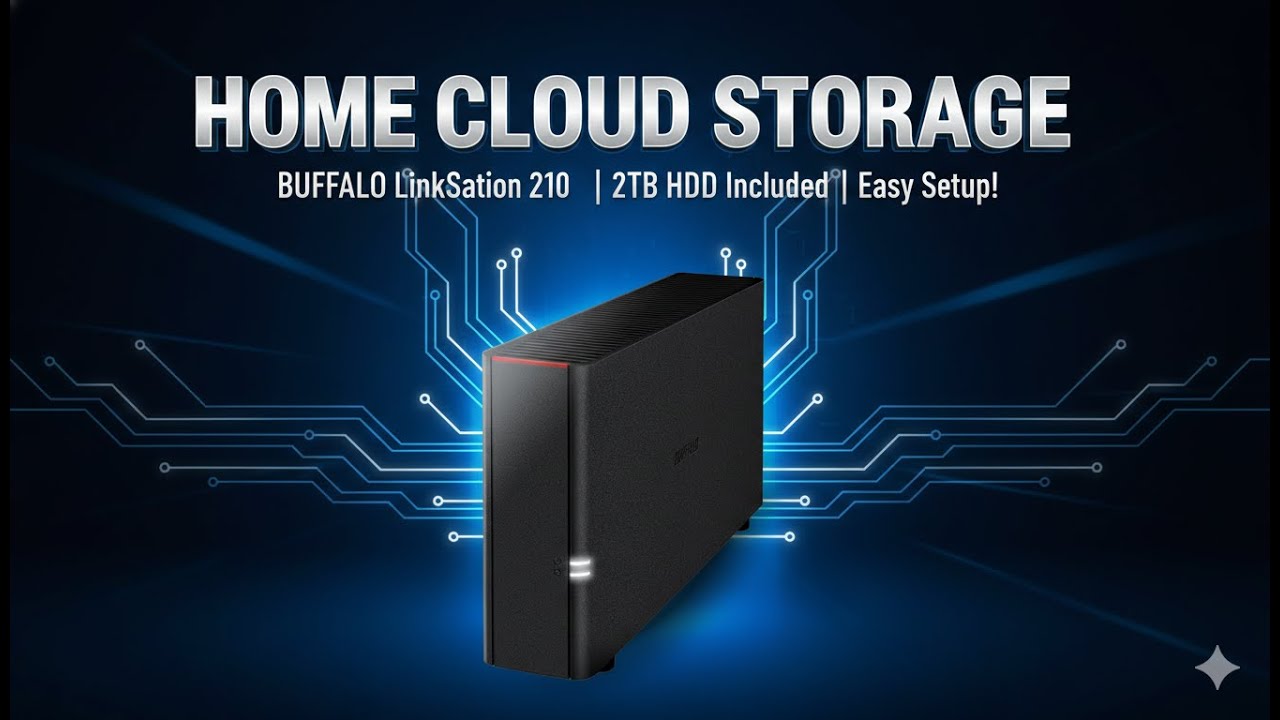 BUFFALO LinkStation 210 Review | 2TB Home NAS & Personal Cloud Storage