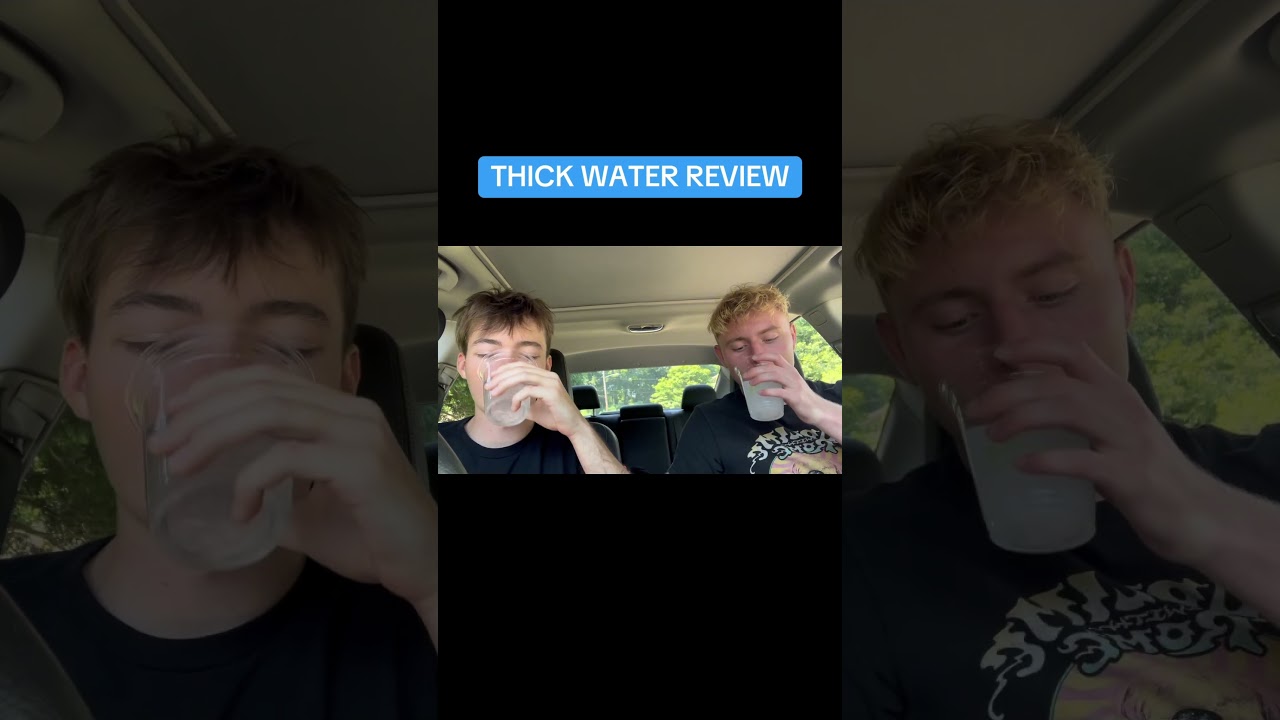 Thick water Review #cbreviews #water