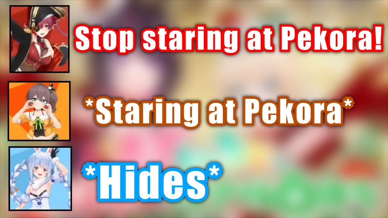Marine Protects Pekora From Matsuri【Hololive】