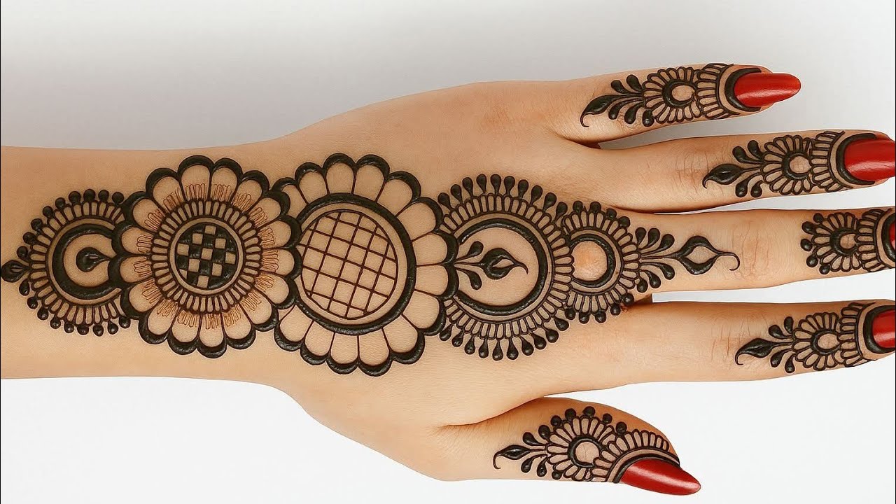 Beautiful Mehndi Design Back side| Ramadan Special Mehndi Design| Mehandi Design| Trending Mehndi