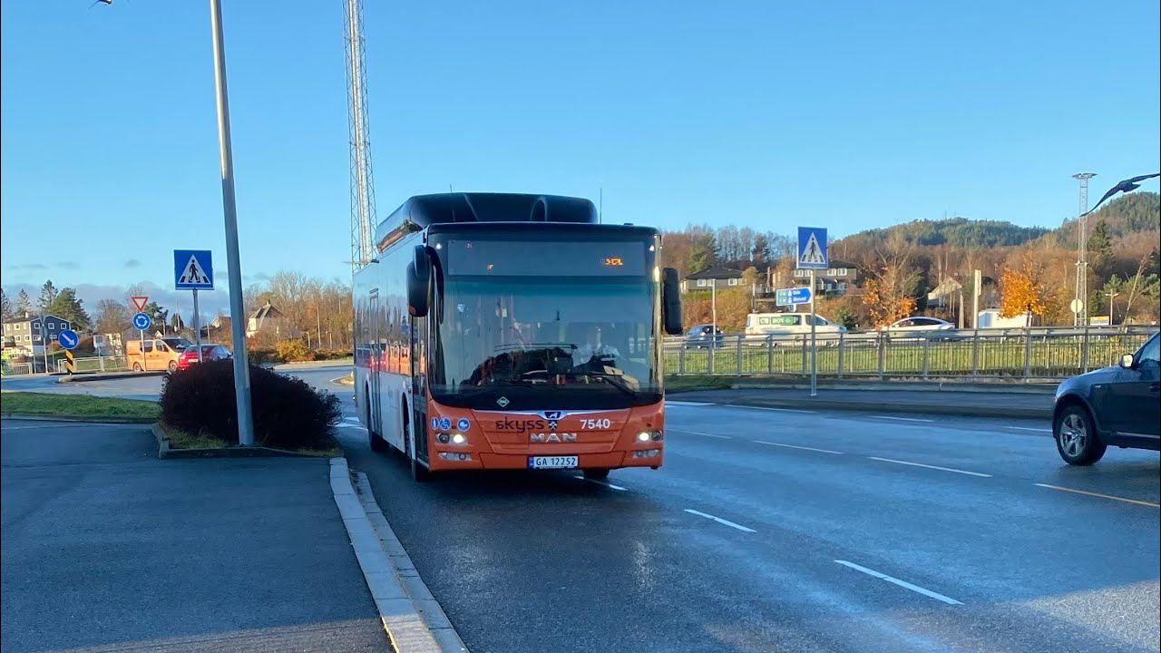 36 Hordvikneset-klauvaneset/BusRute, Bergen Norway.