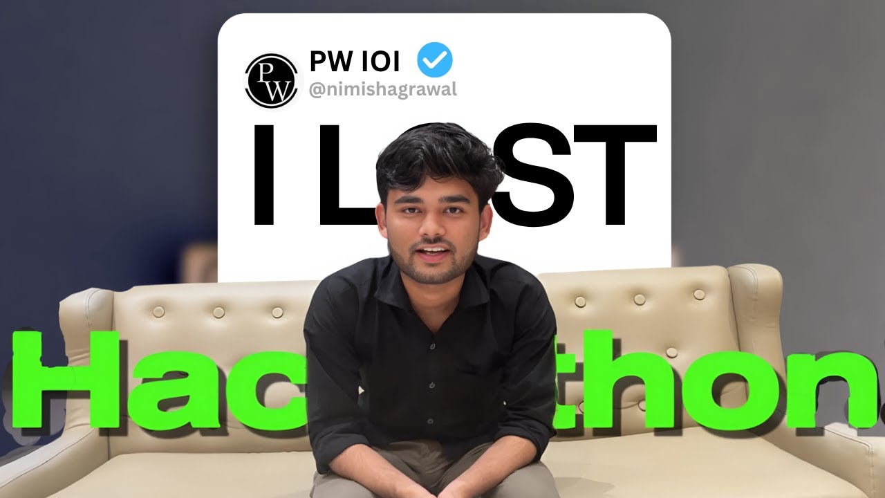 Lost Hackathon At PW Institute Of Innovation